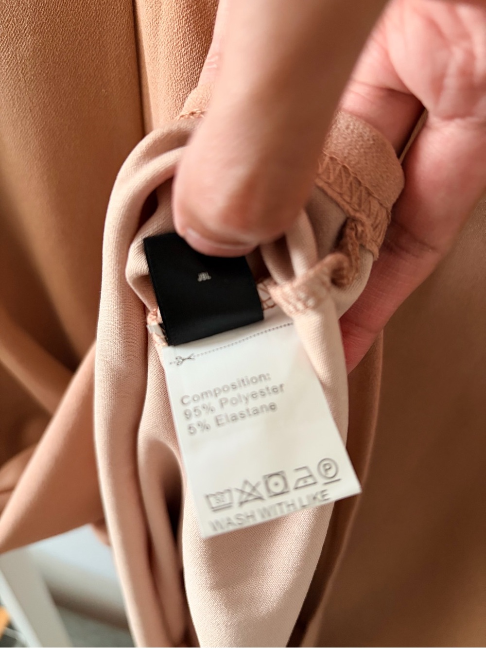 SHEIN Curve Blush Pink Curve-Friendly Shirt Dress - Picture 5 of 5